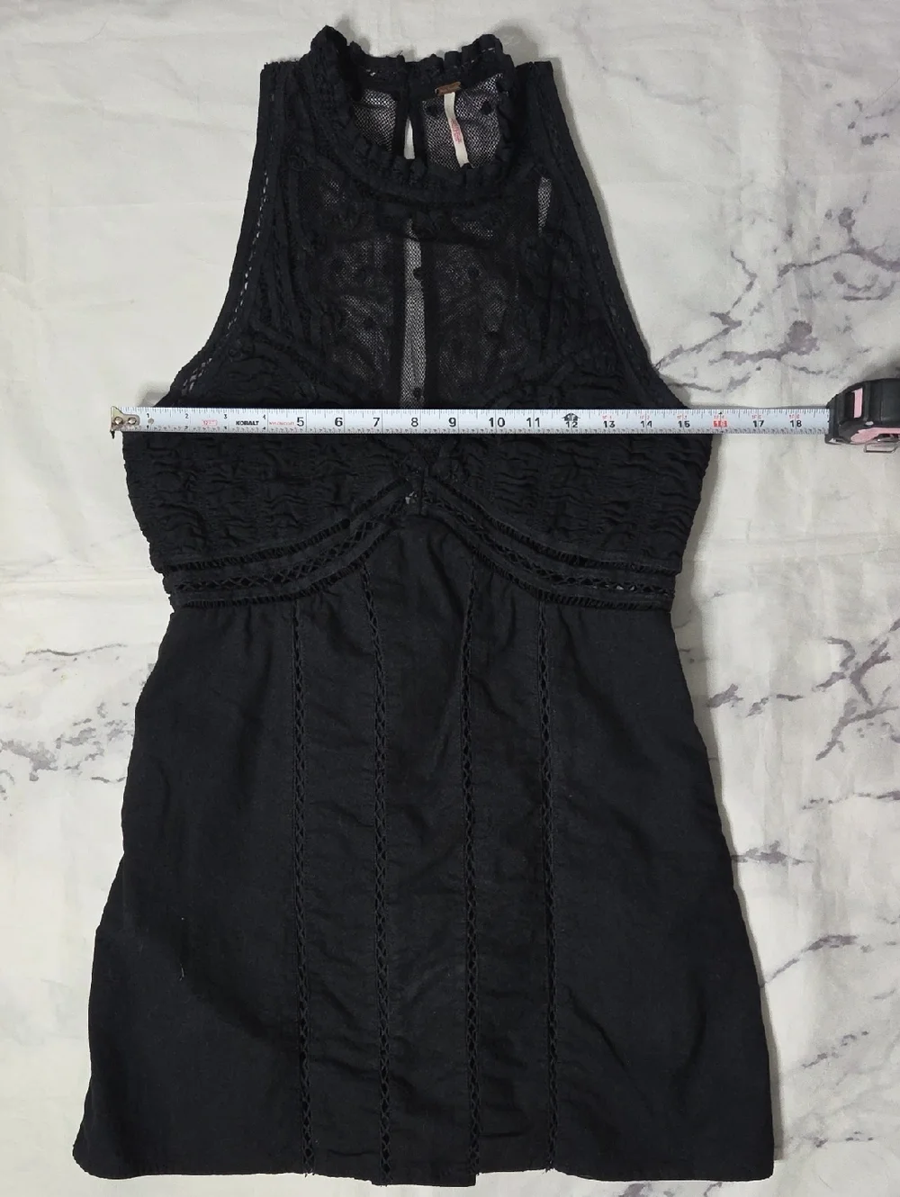 Free People Valencia Mini Dress In Black